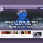 Video Thumbnail: How to Create a Website from Scratch Design and Layout with Newspaper Theme